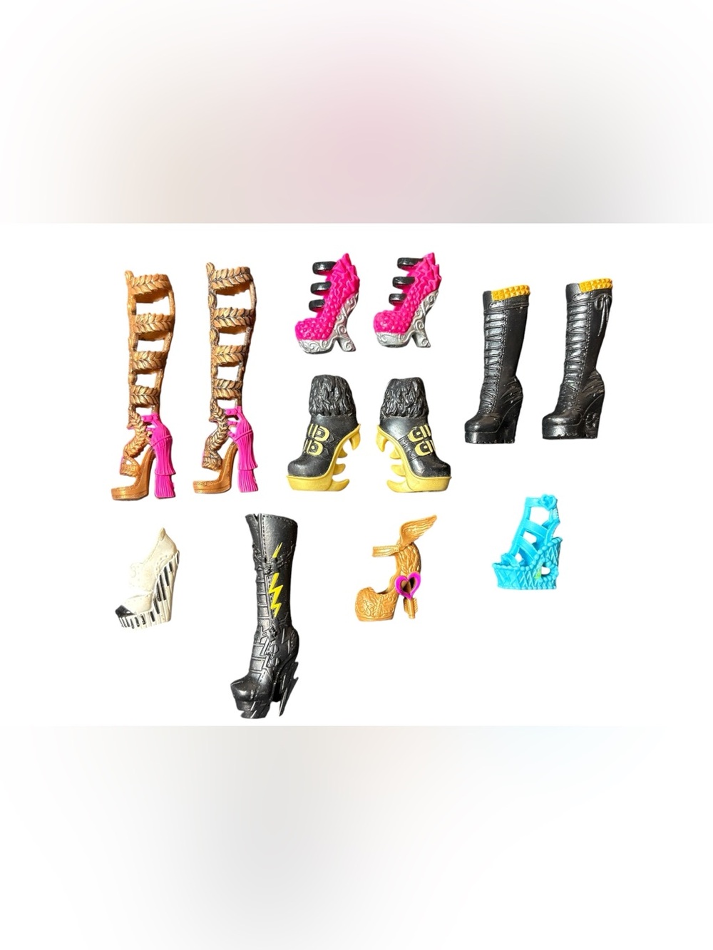 Monster High Doll Shoes Accessory Lot